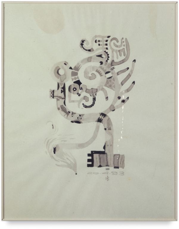 Catalogue raisonné, Daniel Boursin, spiraled — 1993