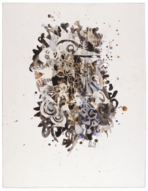 Catalogue raisonné, Daniel Boursin, indigo brun — 1998