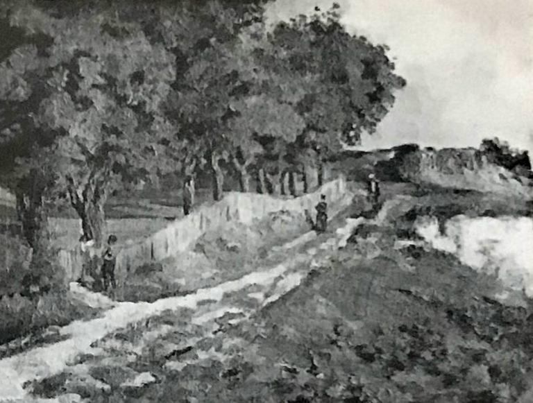 Catalogue raisonné, Armand Guillaumin, Chemin près de la carrière, en Ile-de-France