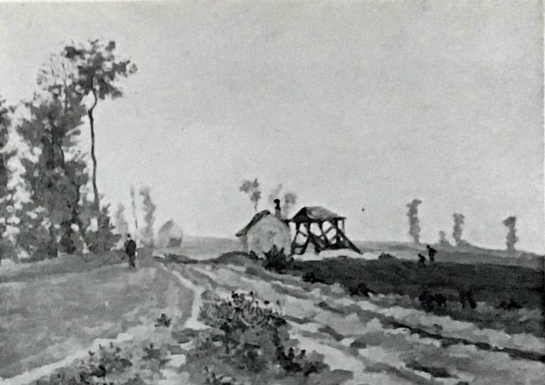 Catalogue raisonné, Armand Guillaumin, Chemin en Ile-de-France