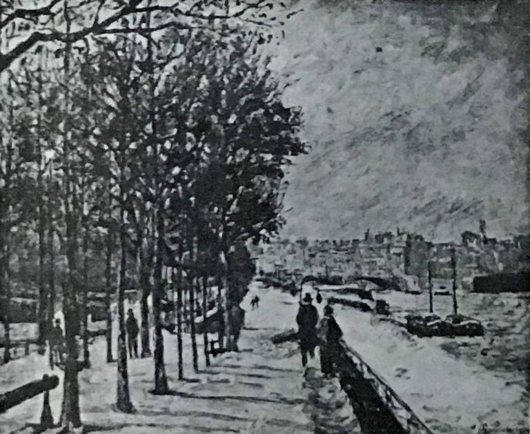 Catalogue raisonné, Armand Guillaumin, Place de Valhubert, Paris