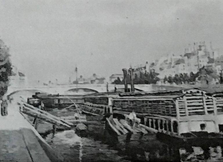 Catalogue raisonné, Armand Guillaumin, Pont Louis-Philippe et les Bateaux-Lavoirs