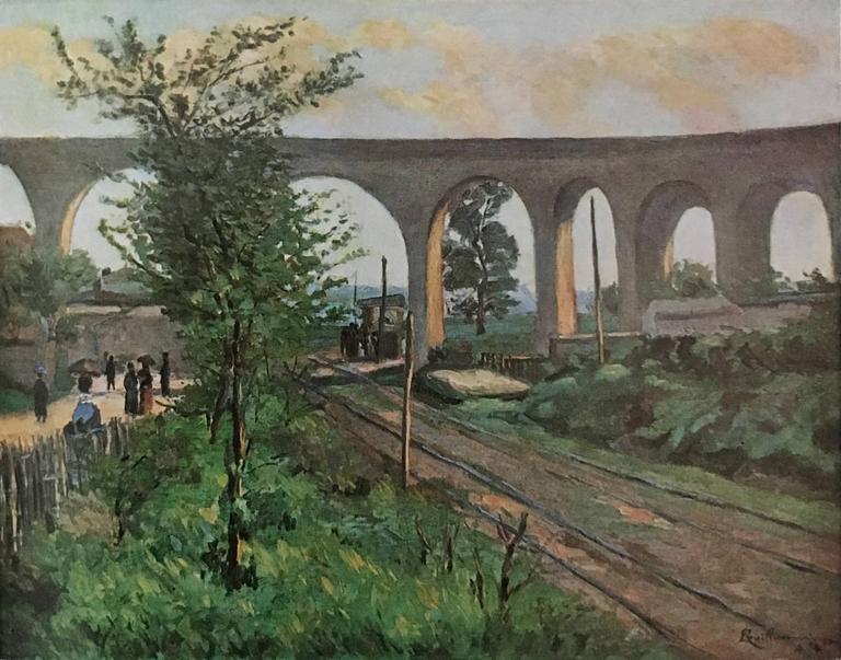 Catalogue raisonné, Armand Guillaumin, L'Aqueduc à Arcueil, ligne de Sceaux