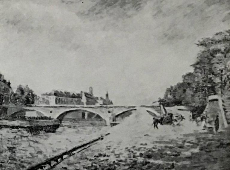 Catalogue raisonné, Armand Guillaumin, Pont sur la Seine à Paris