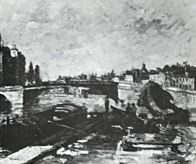 Catalogue raisonné, Armand Guillaumin, Le Pont Marie, Paris