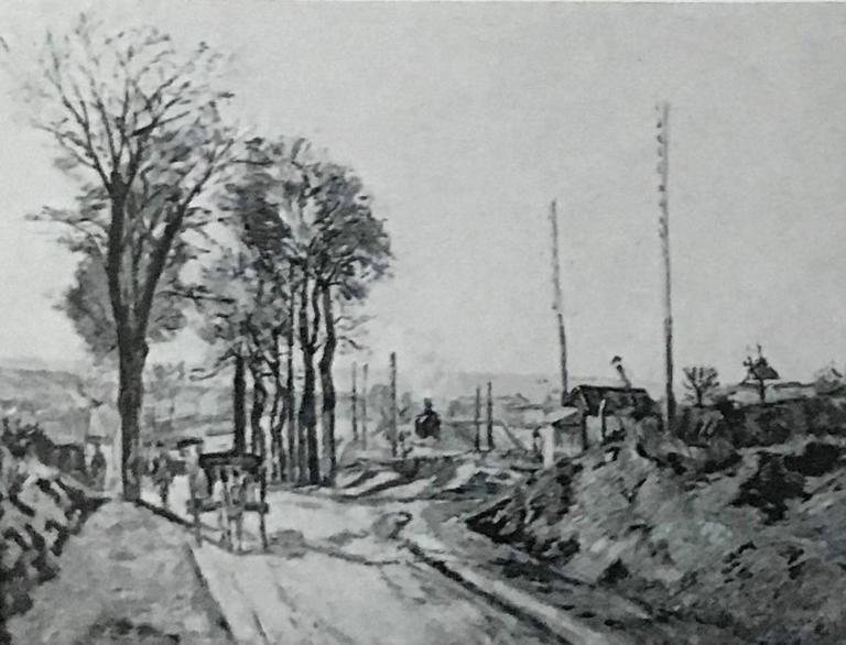Catalogue raisonné, Armand Guillaumin, Paysage au chemin de fer