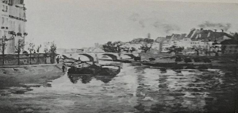 Catalogue raisonné, Armand Guillaumin, Paris, le Pont Marie