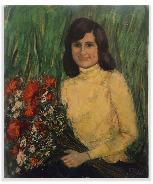 Catalogue raisonné, Bertoldo Taubert, Portrait fille de l'artiste