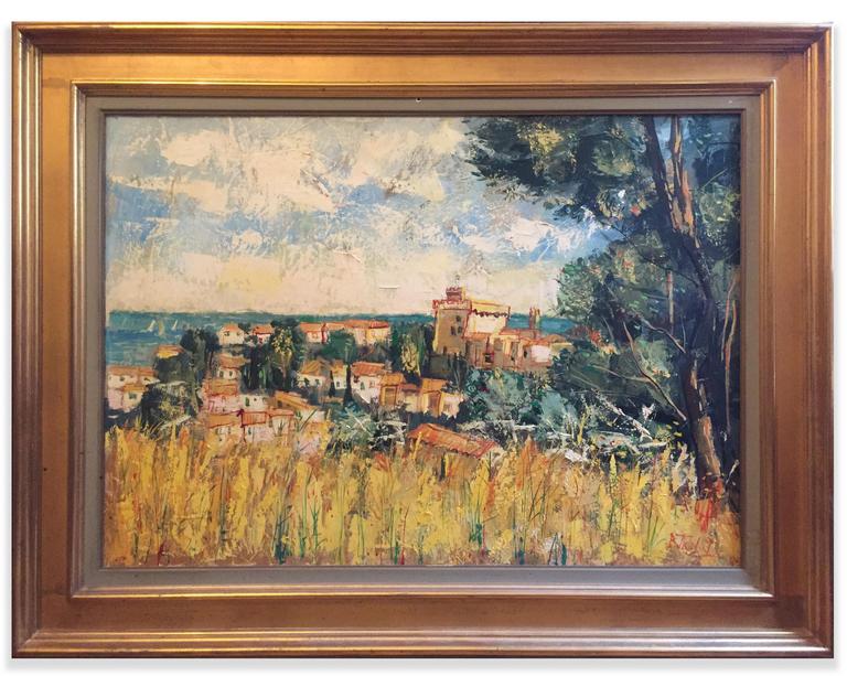 Catalogue raisonné, Bertoldo Taubert, Vue de Saint-Tropez, 1973