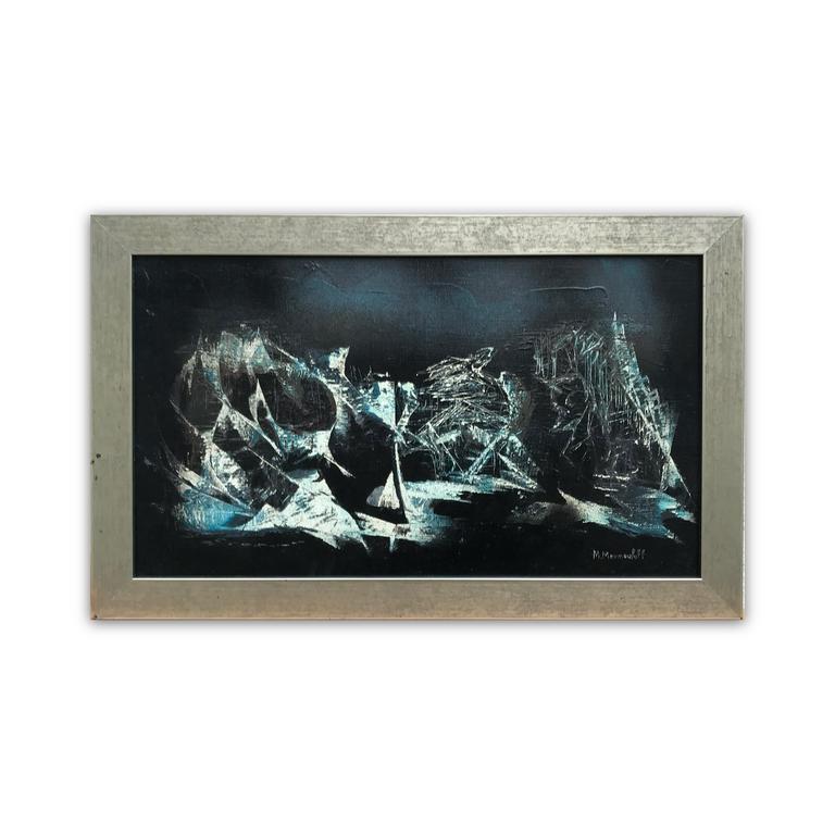 Catalogue raisonné, Michèle Moumouloff, Soleil bleu, 1986