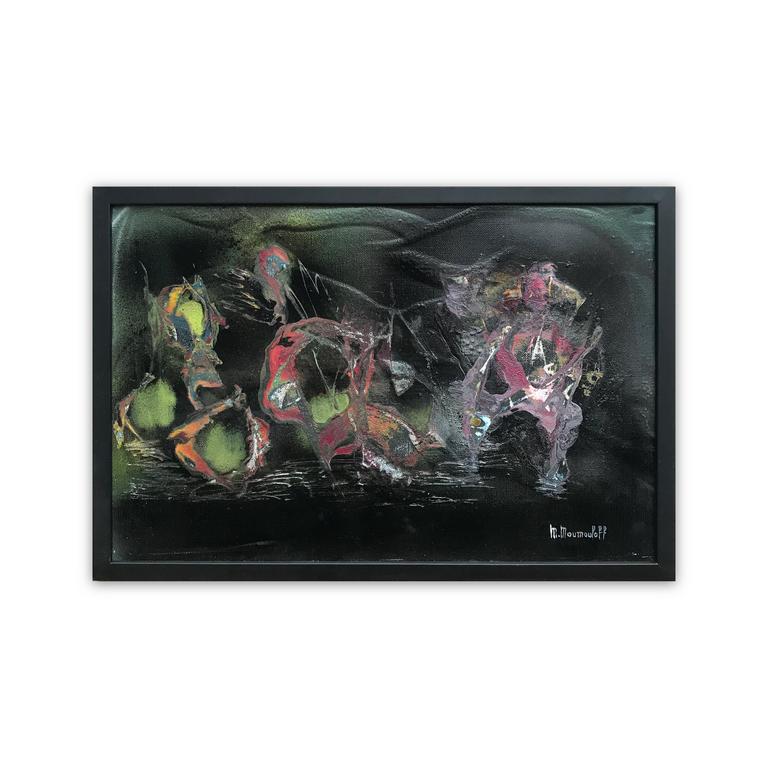 Catalogue raisonné, Michèle Moumouloff, Au Coeur de l’orage, 1986