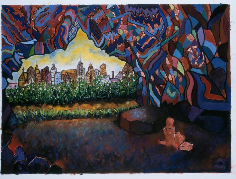 Catalogue raisonné, Brigitte Moreau Serre, Intérieur de la grotte