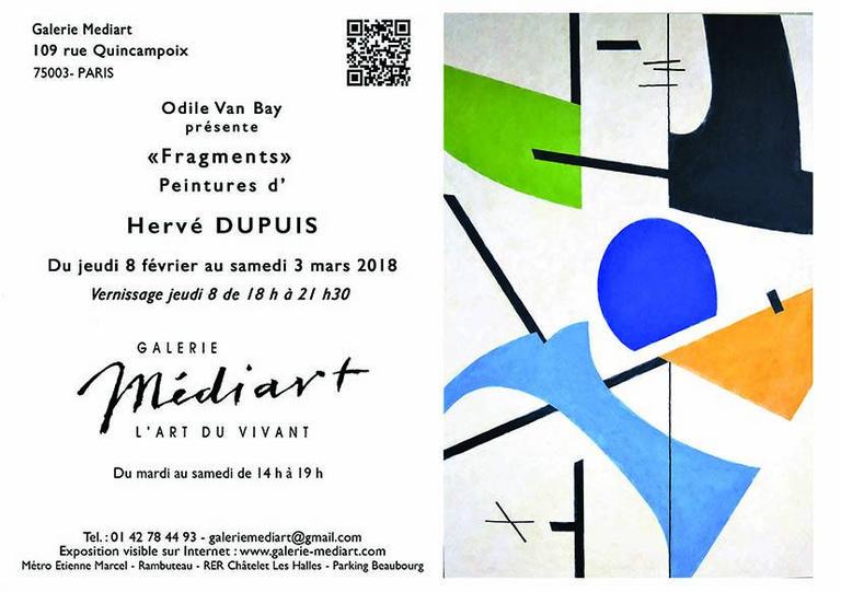  Exposition de peintures d'HervÃ© Dupuis