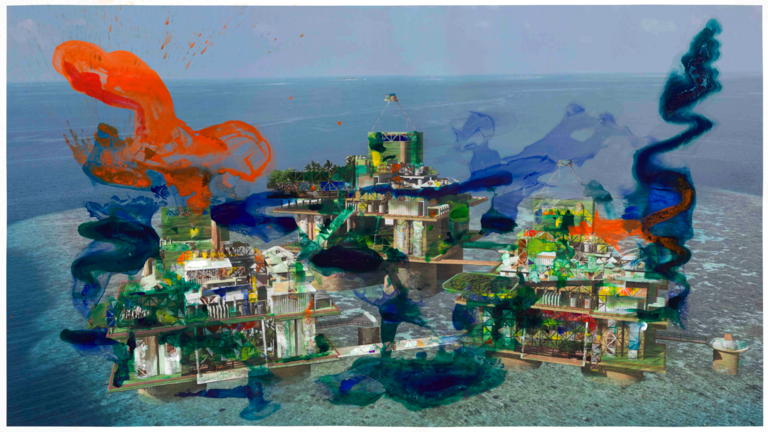 Island Ark, solo show by Marcos Lutyens, Alberta Pane gallery Venice