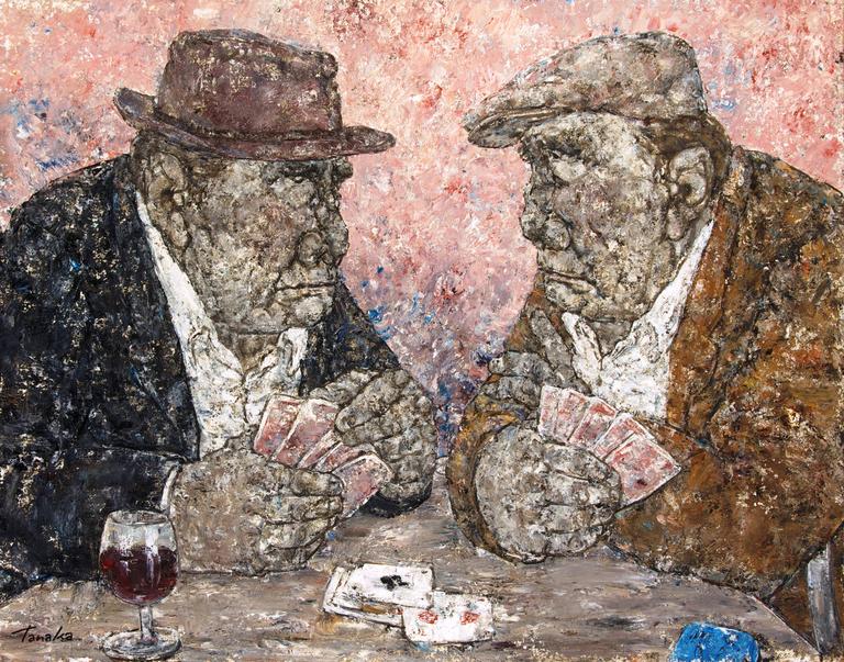 Catalogue raisonné, Akira Tanaka, Joueurs de cartes