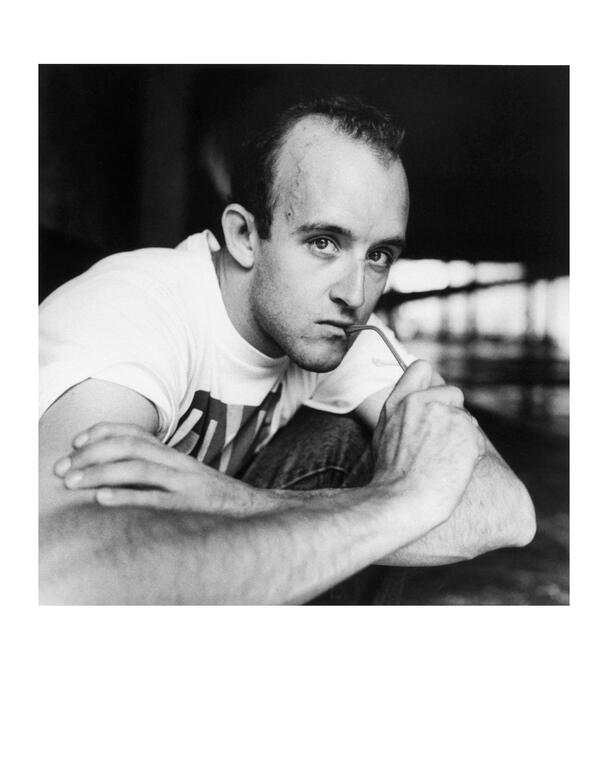 Keith Haring, Photographie de Philip Hugues Bonan 