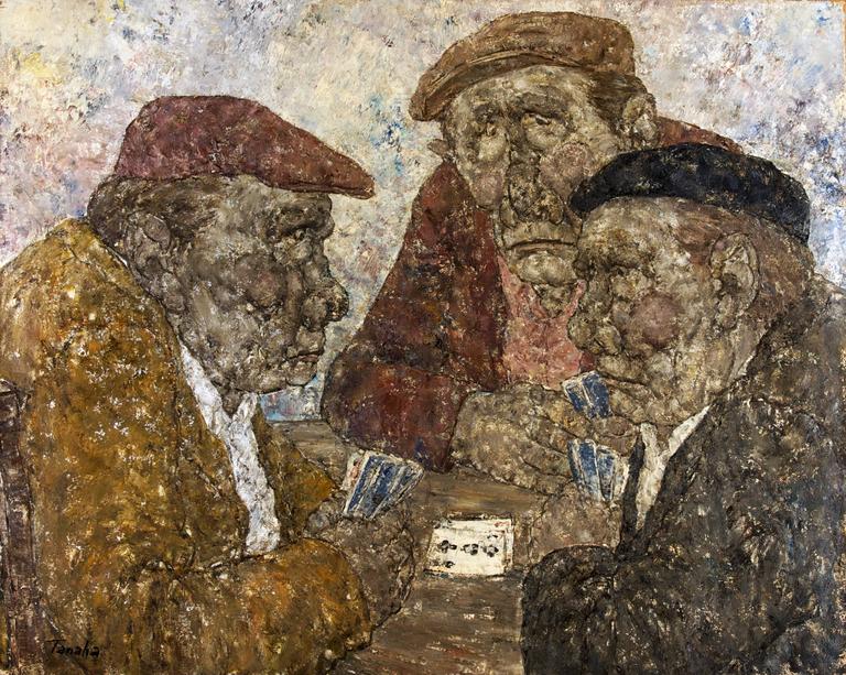 Catalogue raisonné, Akira Tanaka, La partie de cartes (II)