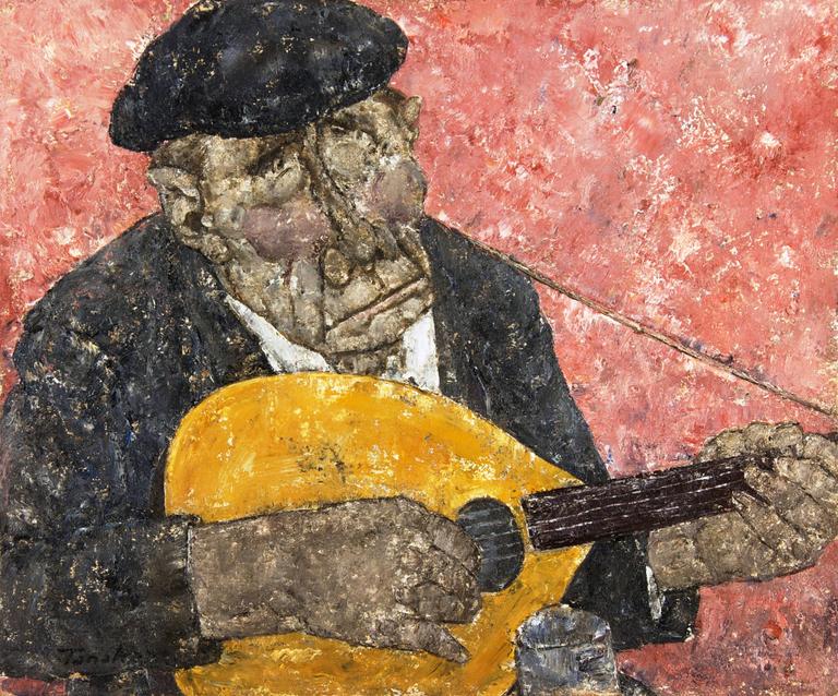 Catalogue raisonné, Akira Tanaka, Le Joueur de Mandoline