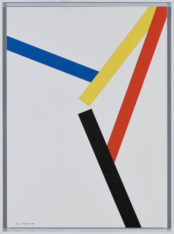 Catalogue raisonné, Jean Legros, Maquette pour grue de Beaubourg, 1977