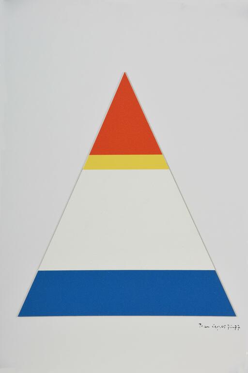 Jean Legros, Maquette triangle, 1977