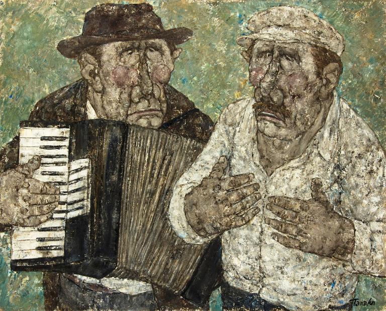 Catalogue raisonné, Akira Tanaka, Les Musiciens de rue