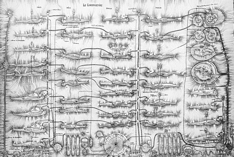 Catalogue raisonné, Robert Malaval, Le Conservatoire - 1963