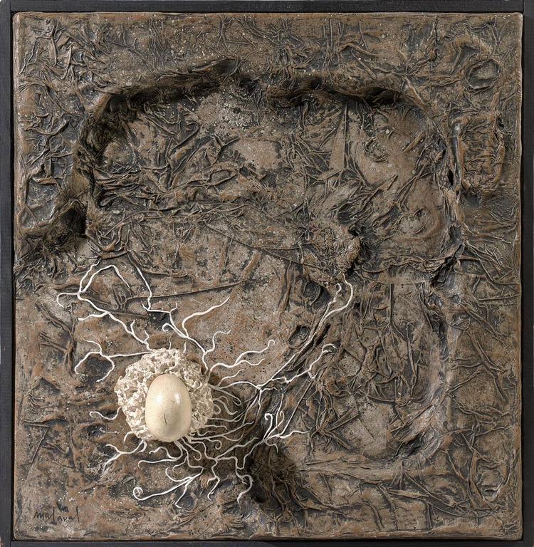 Catalogue raisonné, Robert Malaval, Dalle grise et l'Aliment Blanc - 1961