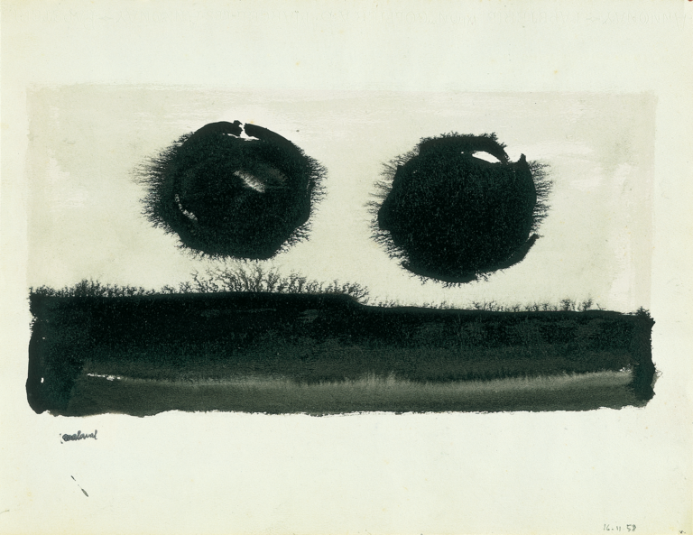 Catalogue raisonné, Robert Malaval, Deux Flottants - 1958