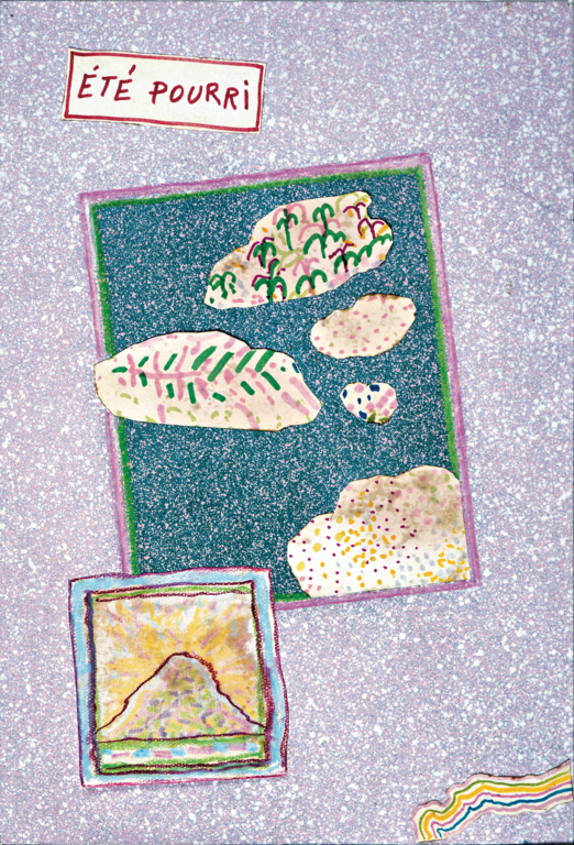 Catalogue raisonné, Robert Malaval, Eté pourri peinture fraîche, planche 1 - 1972