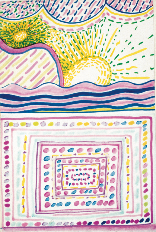 Catalogue raisonné, Robert Malaval, Eté pourri peinture fraîche, planche 4 - 1972