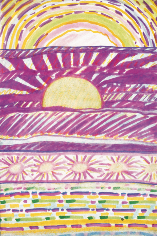 Catalogue raisonné, Robert Malaval, Eté pourri peinture fraîche, planche 5 - 1972