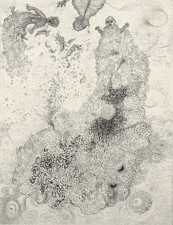 Catalogue raisonné, Robert Malaval, Et la veille au soir - 1962