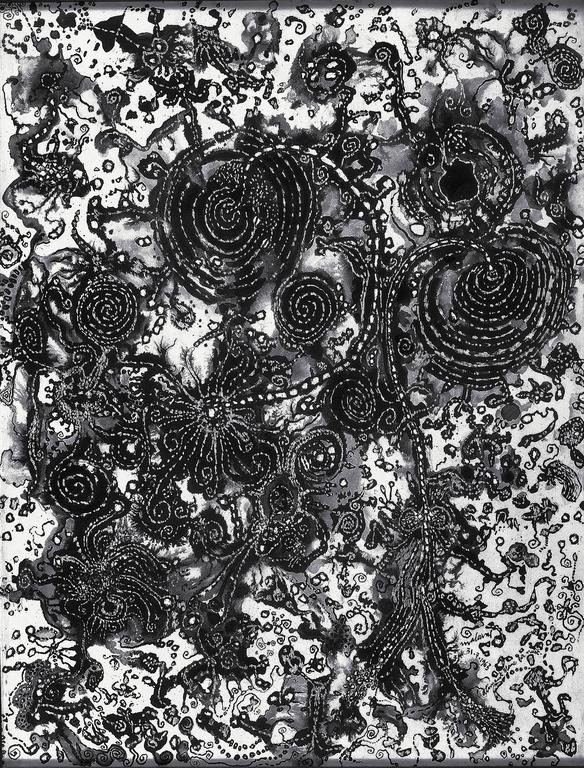 Catalogue raisonné, Robert Malaval, L'Aliment Blanc la Nuit - 1963