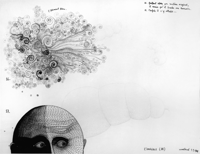 Catalogue raisonné, Robert Malaval, L'Invisible III - 1963