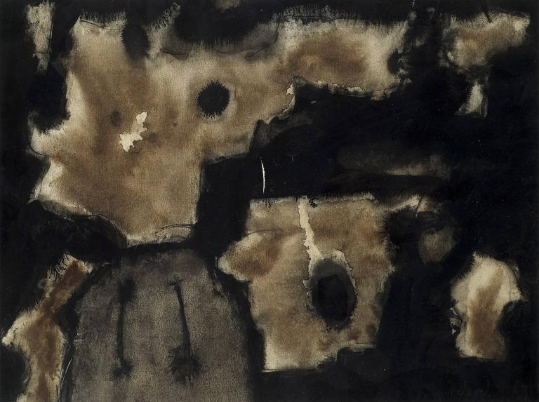 Catalogue raisonné, Robert Malaval, Paysage horizontal - 1959