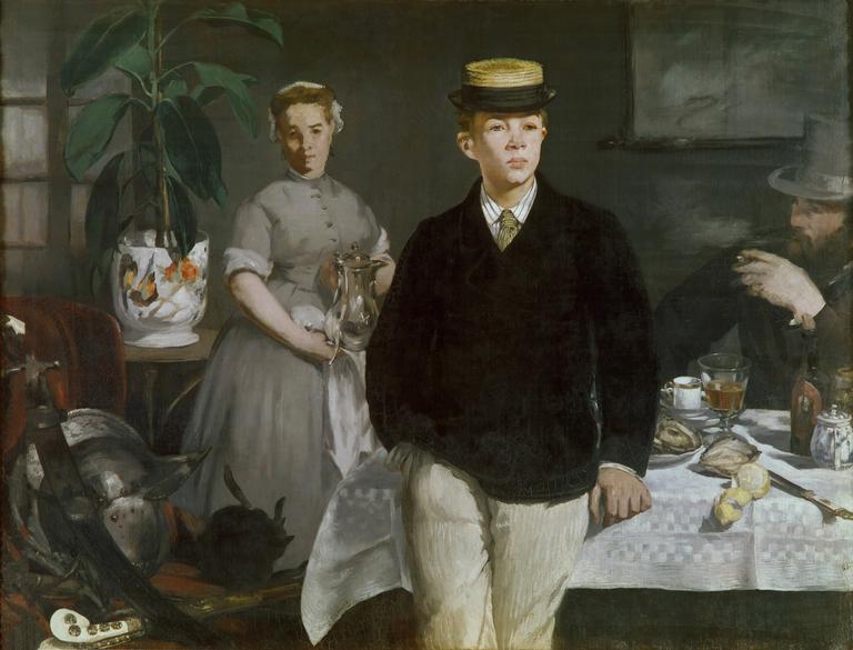 Catalogue raisonné, Edouard Manet, Le Déjeuner dans l'atelier