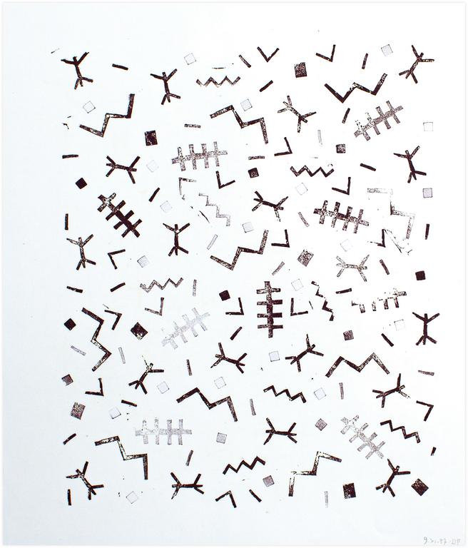 Catalogue raisonné, Henri Foucault, Monotype du 09/11/87 - 2