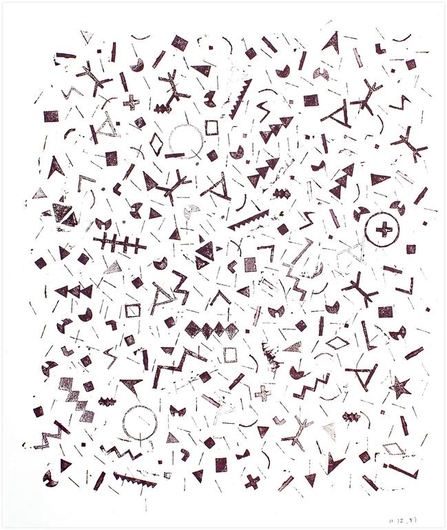 Catalogue raisonné, Henri Foucault, Monotype du 11/12/87 - 1