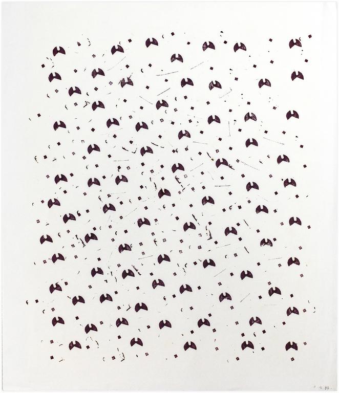 Catalogue raisonné, Henri Foucault, Monotype du 11/12/87 - 2
