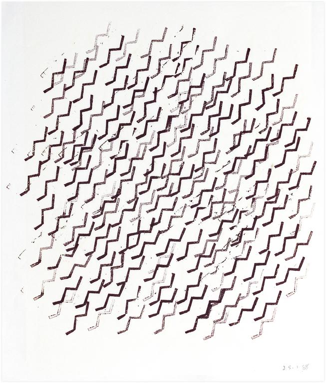 Catalogue raisonné, Henri Foucault, Monotype du 25/01/88 - 1