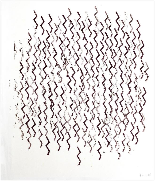 Catalogue raisonné, Henri Foucault, Monotype du 25/01/88 - 3