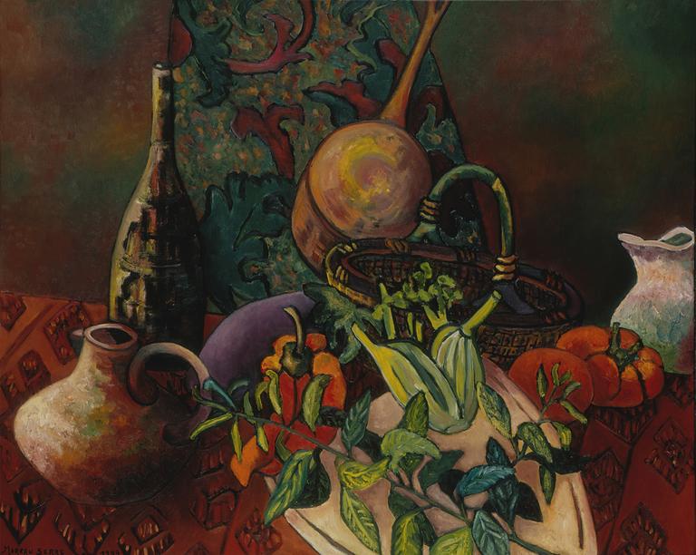 Catalogue raisonné, Brigitte Moreau Serre, Nature morte au fenouil