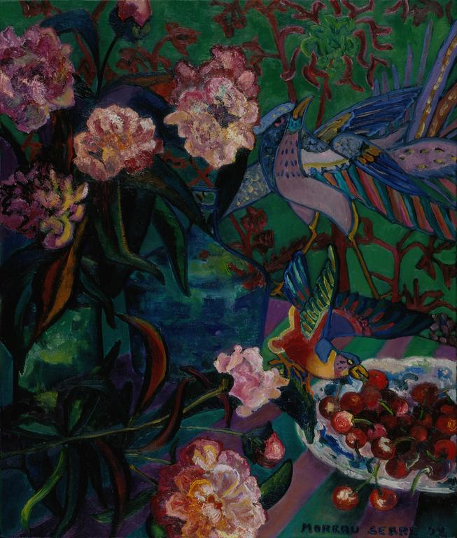 Catalogue raisonné, Brigitte Moreau Serre, Nature morte aux oiseaux