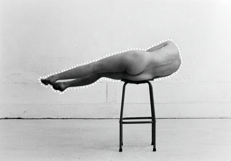 Catalogue raisonné, Henri Foucault, Nu et tabouret - version A - 2003