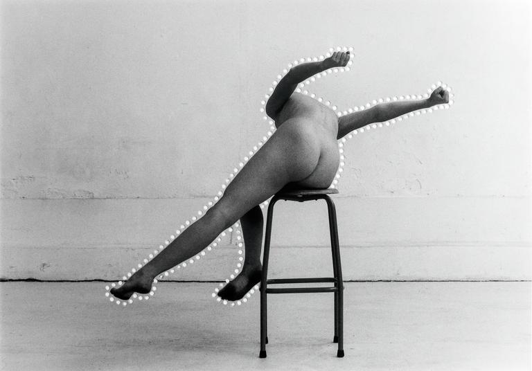 Catalogue raisonné, Henri Foucault, Nu et tabouret - version C - 2003