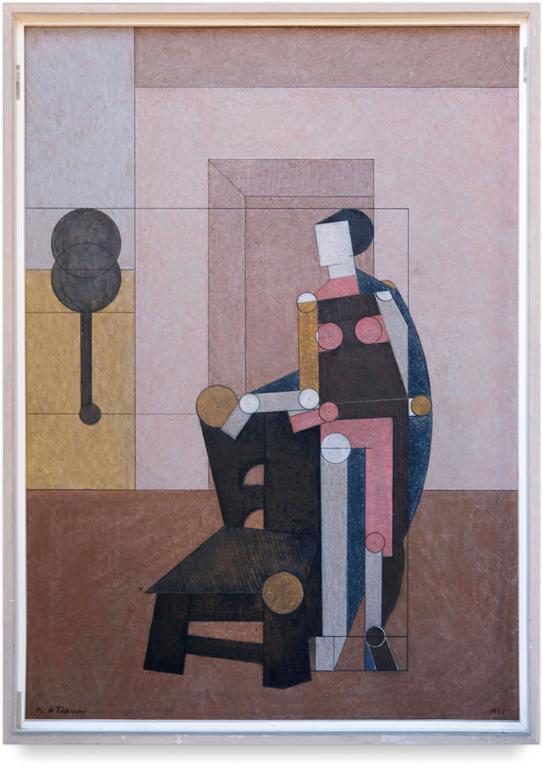 Catalogue raisonné, Francesco Marino di Teana, DESNUDO (con arbol 2) — 1981