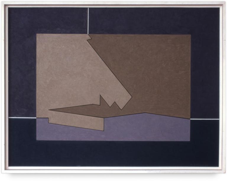 Catalogue raisonné, Francesco Marino di Teana, Fusion Matière Espace version 2 Parcours du soi dans son propre plasma — 1974