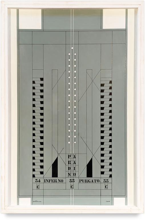 Catalogue raisonné, Francesco Marino di Teana, Hommage à la comédie des hommes “del Dante” — 2006