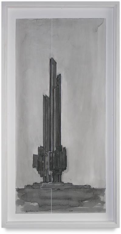 Catalogue raisonné, Francesco Marino di Teana, Hommage à Mantegna, Interprétation de la sculpture architecture — 2006