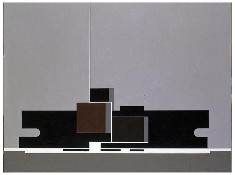 Catalogue raisonné, Francesco Marino di Teana, Omaggio a la mia nonna - Parcours sans fin — 1976